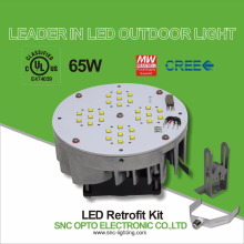 SNC 65W LED wall pack retrofit kit UL cUL Mean Well driver 5 years warranty Sunon fans die-casting Aluminum heat sink AC100-277V